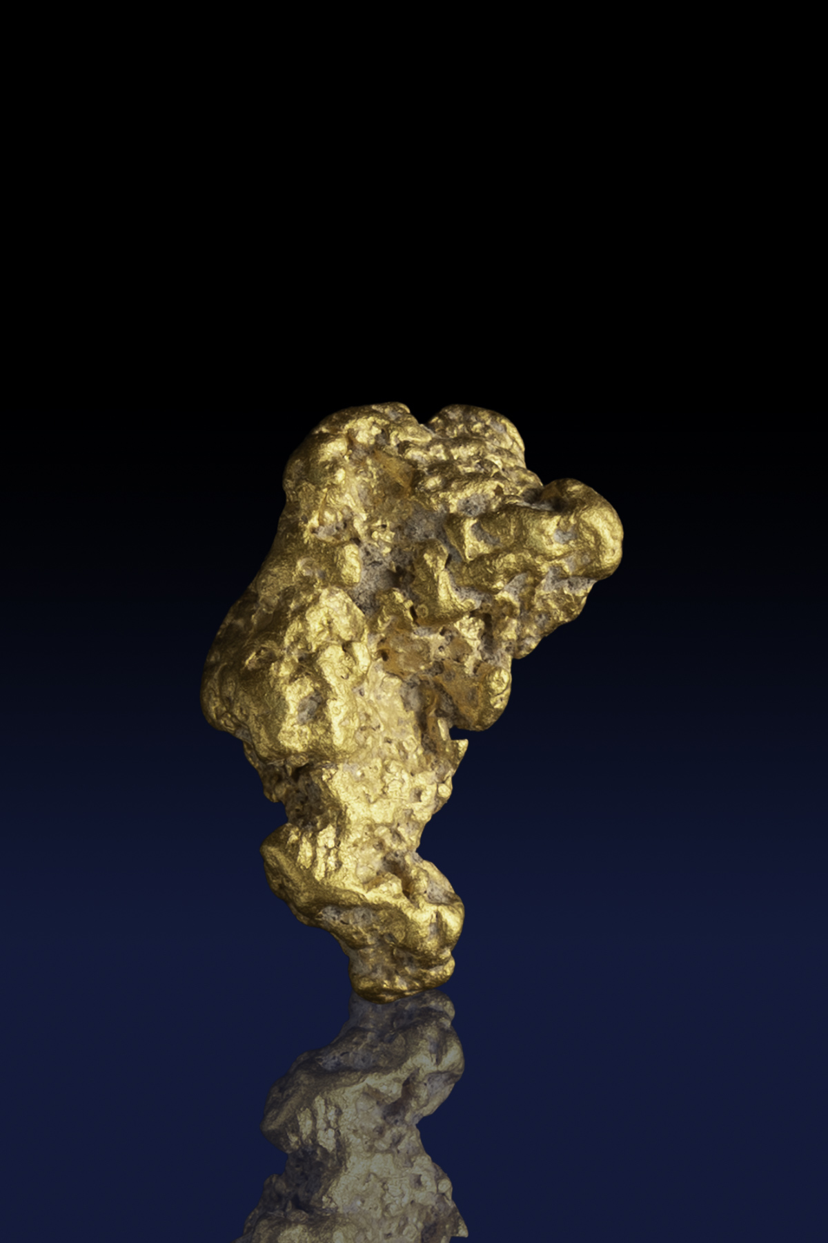 (image for) Chunky, Radiant Natural Gold Nugget - Australia - 1.57 grams